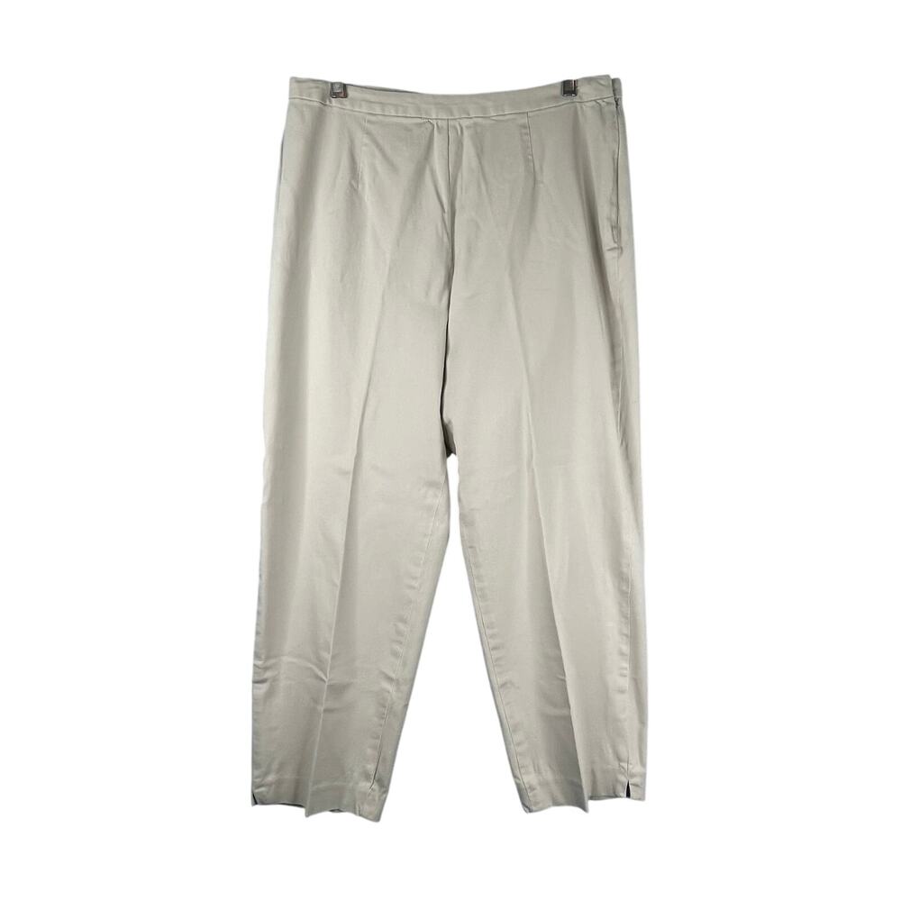 J. Jill Stretch Khaki Pants Size 12 Excellent Condition